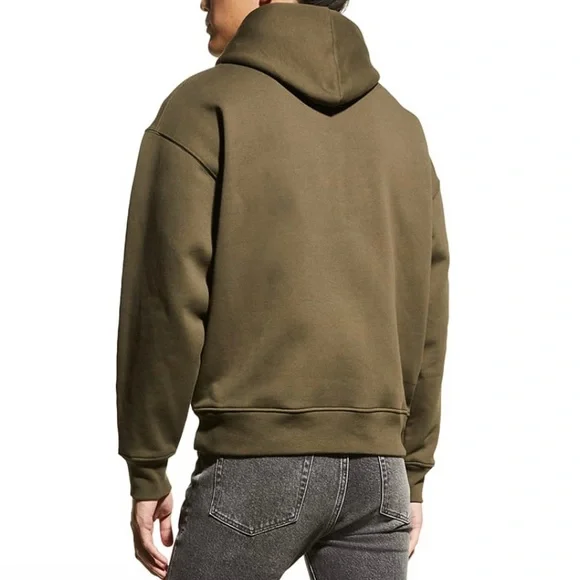 FRAME MEN’s Hooded Zip-Collar Sweatshirt - LARGE - Picture 4 of 7